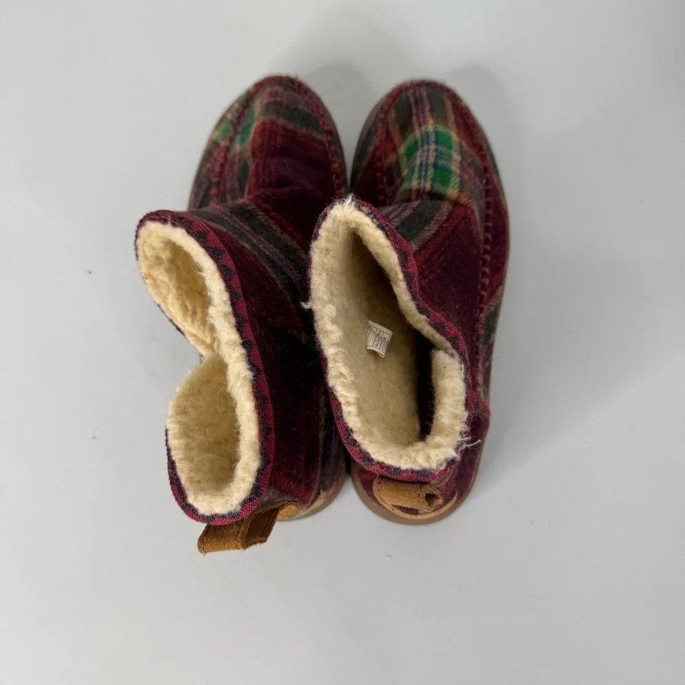 SANUK Nice Bootah Womens Wool Blend‎ Slip On Winter Boots Size 6
